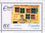 Stamps Spain -  Edifil  3430  Aviación y  Espacio´96.  