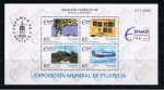 Stamps Spain -  Edifil  3433  Aviación y  Espacio´96.  