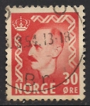 Stamps : Europe : Norway :  Haakon VII de Noruega
