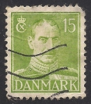 Stamps Denmark -  CRISTIAN X REY DE DINAMARCA.