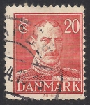 Stamps Denmark -  CRISTIAN X REY DE DINAMARCA.