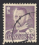 Sellos del Mundo : Europa : Dinamarca : Frederick IX de Dinamarca.