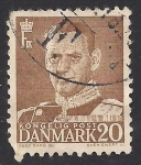 Stamps : Europe : Denmark :  Frederick IX de Dinamarca.