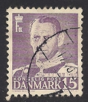 Stamps Denmark -  Frederick IX de Dinamarca.