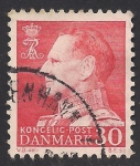 Sellos del Mundo : Europa : Dinamarca : Frederick IX de Dinamarca.