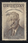 Sellos de America - Uruguay -  Franklin D. Roosevelt