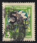 Sellos de America - Uruguay -  Flor de la Pasión o Pasionaria.