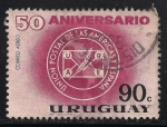 Stamps : America : Uruguay :  Unión Postal de las Americas y España. UAPE