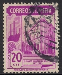 Stamps Peru -  Banco Industrial del Perú.