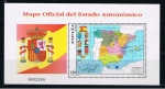 Stamps Spain -  Edifil  3460  Mapa oficial del Estado Autonómico.  
