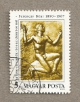 Stamps Hungary -  Escultura por Ferencsy Béni