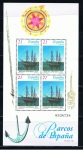 Stamps Spain -  Edifil  3477  Barcos de Epoca.  