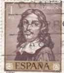 Stamps Spain -  PINTURA- Autorretrato   - (J.Ribera  