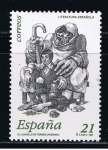 Stamps Spain -  Edifil  3483  Literatura española.  Personajes de ficción.  