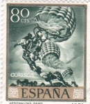 Stamps Spain -  PINTURA- Los Argonautas - (José Mª Sert) (R)