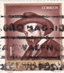 Stamps Spain -  PINTURA- Retrato de José Mª Sert) (R)
