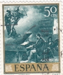 Stamps Spain -  PINTURA-Fantasía- (Mariano Fortuny) (R)