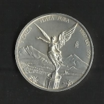 monedas de America - M�xico -  Serie Libertad / Onza Troy de Plata / anverso 
