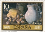 Stamps Spain -  PINTURA- Bodegones - (Luis Menéndez) (R)