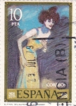 Stamps Spain -  PINTURA-El Final del Número - (Pablo Ruiz Picasso) (R)