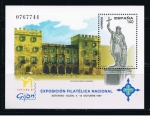 Stamps Spain -  Edifil  3512  Exposición Filatélica Nacional. Exfilna´97.  Monumento a Don Pelayo con la Cruz de la 