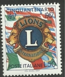 Stamps Italy -  Lions