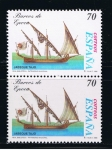 Stamps Spain -  Edifil  3541  Barcos de época.  