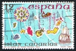 Stamps Spain -  ISLAS CANARIAS