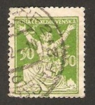 Stamps Czechoslovakia -  168 - La República, liberada