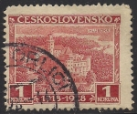 Stamps Czechoslovakia -  Castillo Hluboka