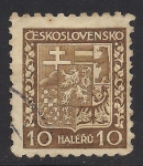 Stamps Czechoslovakia -  ESCUDO DE ARMAS.