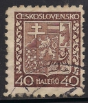 Stamps : Europe : Czechoslovakia :  ESCUDO DE ARMAS.