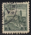 Stamps : Europe : Czechoslovakia :  Krumlov Castle