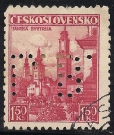 Stamps : Europe : Czechoslovakia :  Ciudad de Banska Bystrica