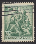 Stamps Czechoslovakia -  Los soldados de la Legión Checa