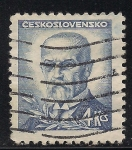 Stamps : Europe : Czechoslovakia :  Presidente Tomáš Garrigue Masaryk