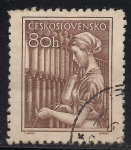Stamps : Europe : Czechoslovakia :  Tejedora.