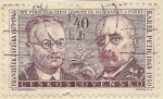 Sellos de Europa - Checoslovaquia -  Frantisek Zaviska y Karel Petr