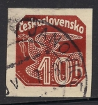 Stamps : Europe : Czechoslovakia :  Paloma mensajera