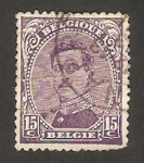 Stamps Belgium -  139 - Albert I