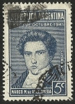 Stamps Argentina -  MARCO M. DE AVELLANEDA