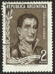 Stamps Argentina -  GUILLERMO BROWN