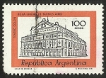 Stamps Argentina -  TEATRO COLON DE LA CIUDAD DE BUENOS AIRES