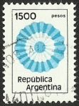 Sellos de America - Argentina -  ESCARAPELA