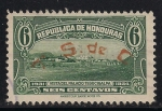 Stamps : America : Honduras :  Vista del Palacio de Tegucigalpa.