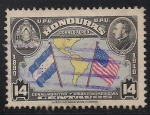 Stamps : America : Honduras :  Francisco Morazan.