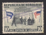 Stamps Honduras -  Asesinato.