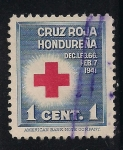 Stamps : America : Honduras :  Cruz Roja.