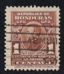 Stamps : America : Honduras :  Francisco Morazán.