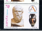 Stamps Spain -  Edifil  3605  XX aniver. de la Academia Olímpia Española.   